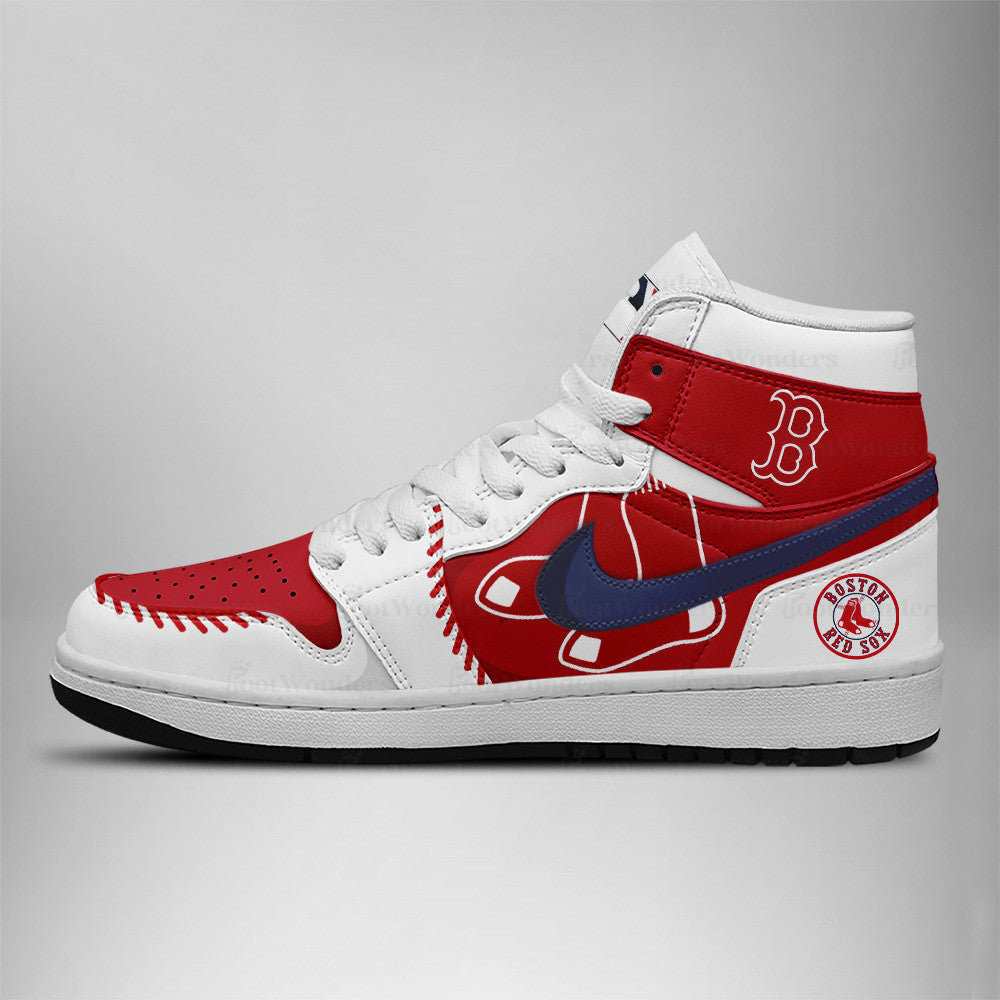 [FLASH SALE] NEW CUSTOMIZED MLB03 BR SOX AIR JORDAN SNEAKERS