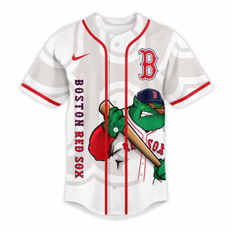[FLASH SALE] NEW CUSTOMIZED MLB03 BR SOX BASEBALL JERSEY