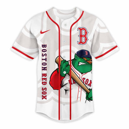[FLASH SALE] NEW CUSTOMIZED MLB03 BR SOX BASEBALL JERSEY