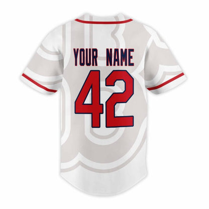 [FLASH SALE] NEW CUSTOMIZED MLB03 BR SOX BASEBALL JERSEY