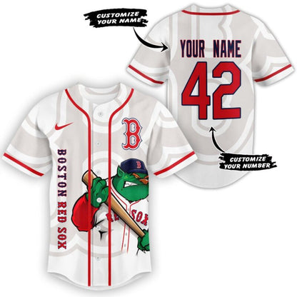 [FLASH SALE] NEW CUSTOMIZED MLB03 BR SOX BASEBALL JERSEY