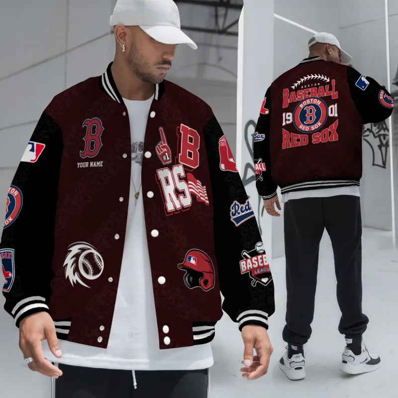 [FLASH SALE] NEW CUSTOMIZED MLB03 BRS BOSTON RED SOX UNISEX T-SHIRT, POLO, HOODIE & JACKETS