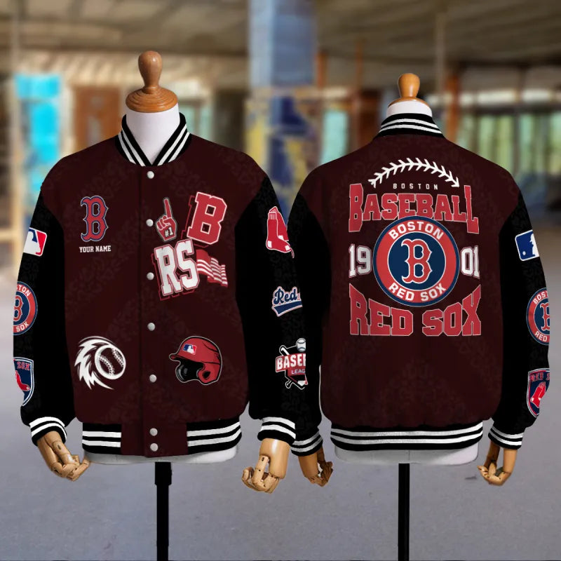 [FLASH SALE] NEW CUSTOMIZED MLB03 BRS BOSTON RED SOX UNISEX T-SHIRT, POLO, HOODIE & JACKETS