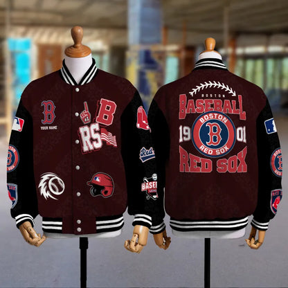 [FLASH SALE] NEW CUSTOMIZED MLB03 BRS BOSTON RED SOX UNISEX T-SHIRT, POLO, HOODIE & JACKETS