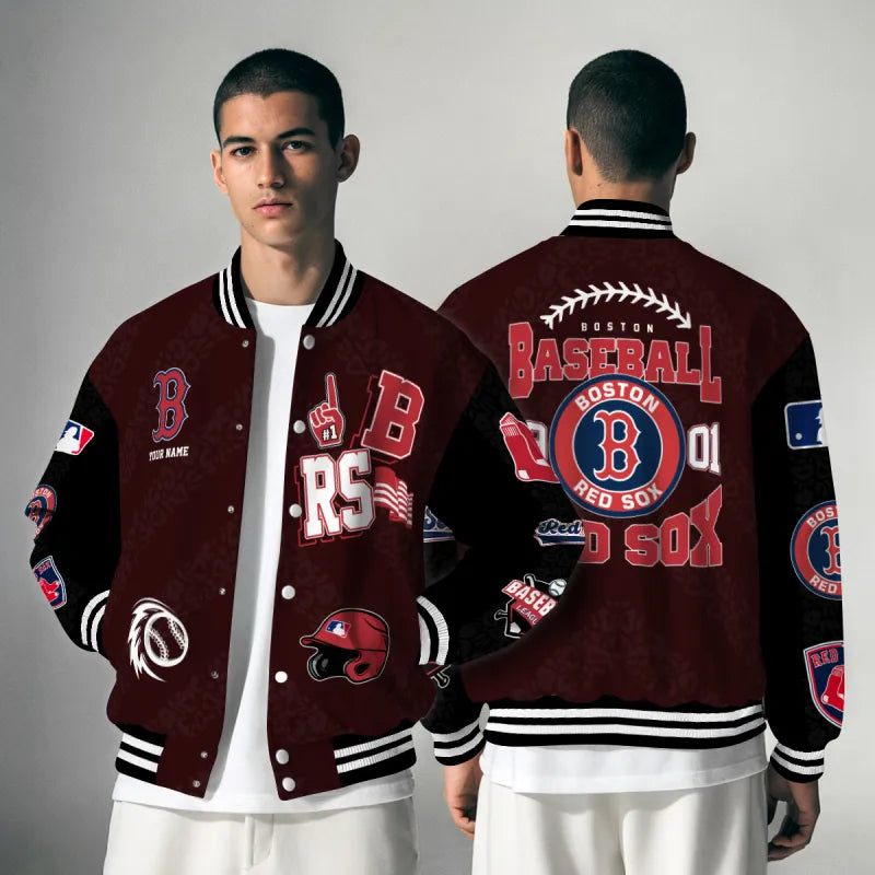 [FLASH SALE] NEW CUSTOMIZED MLB03 BRS BOSTON RED SOX UNISEX T-SHIRT, POLO, HOODIE & JACKETS