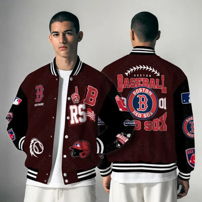 [FLASH SALE] NEW CUSTOMIZED MLB03 BRS BOSTON RED SOX UNISEX T-SHIRT, POLO, HOODIE & JACKETS