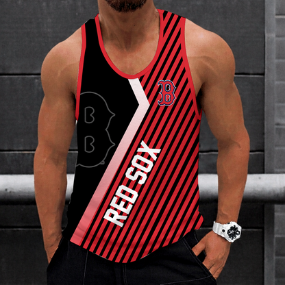 [FLASH SALE] NEW CUSTOMIZED MLB03 BOSTON RED SOX UNISEX TANK TOP