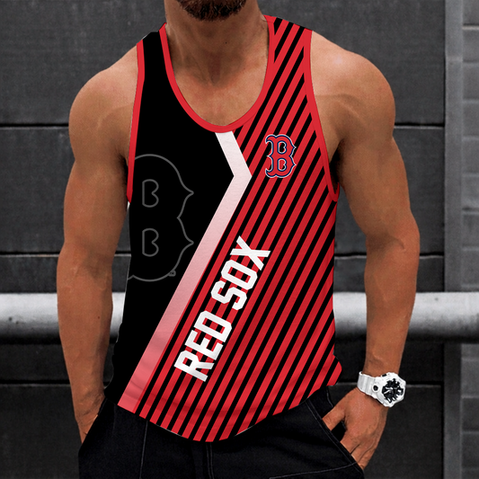 [FLASH SALE] NEW CUSTOMIZED MLB03 BOSTON RED SOX UNISEX TANK TOP