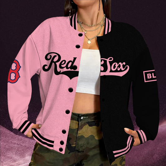 [FLASH SALE] NEW CUSTOMIZED MLB03 MLB03 BRS BOSTON RED SOX VARSITY & BASEBALL JACKET