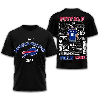 [SPECIAL OFFER] NEW CUSTOMIZED NFL03 BFB BUFFALO BILLS T-SHIRT | MULTIPLE COLORS AVAILABLE