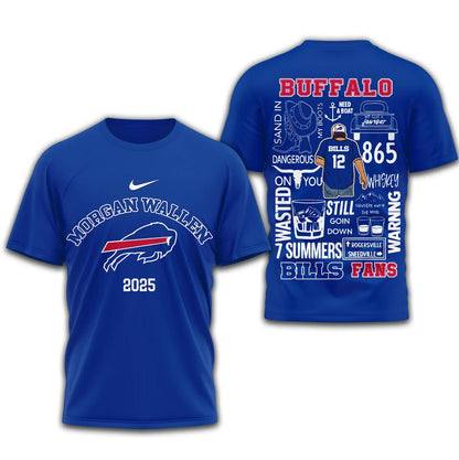 [SPECIAL OFFER] NEW CUSTOMIZED NFL03 BFB BUFFALO BILLS T-SHIRT | MULTIPLE COLORS AVAILABLE