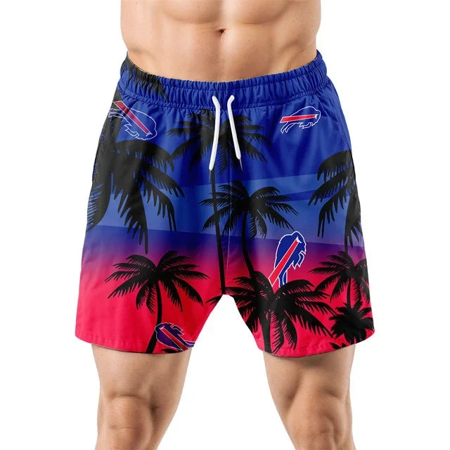 [SPECIAL OFFER] NEW CUSTOMIZED NFL03 BFB BUFFALO BILLS UNISEX HAWAIIAN SHIRT & SHORTS SET