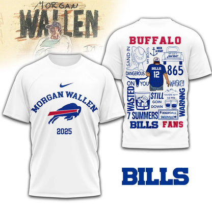 [SPECIAL OFFER] NEW CUSTOMIZED NFL03 BFB BUFFALO BILLS T-SHIRT | MULTIPLE COLORS AVAILABLE