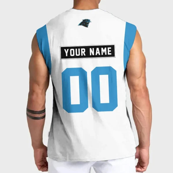 [SPECIAL OFFER] NEW CUSTOMIZED NFL23 CLP CAROLINA PANTHERS TANKTOP & GYM SHIRT