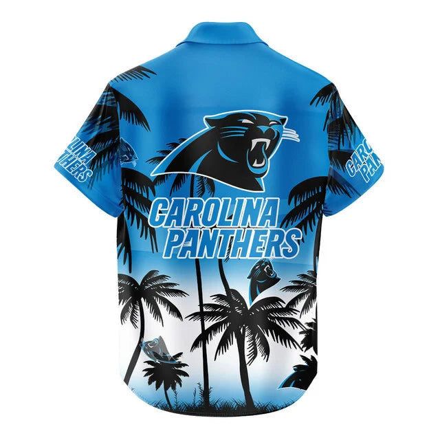 [SPECIAL OFFER] NEW CUSTOMIZED NFL23 CLP CAROLINA PANTHERS UNISEX HAWAIIAN SHIRT & SHORTS SET