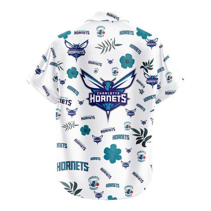[HOT DEAL] NEW CUSTOMIZED NBA27 CHO CHARLOTTE HORNETS UNISEX HAWAIIAN SHIRT & SHORTS SET