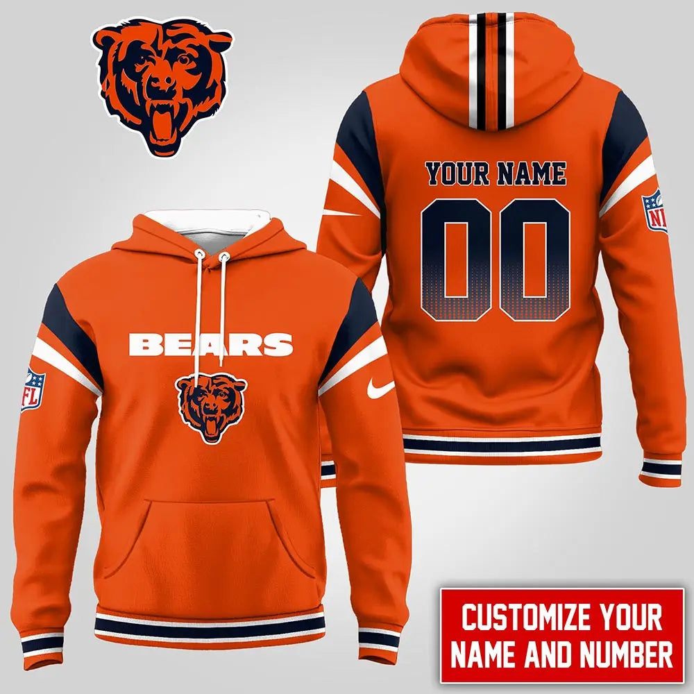 [SPECIAL OFFER] NEW CUSTOMIZED NFL26 CCB CHICAGO BEARS T-SHIRT, HOODIE, ZIP HOODIE