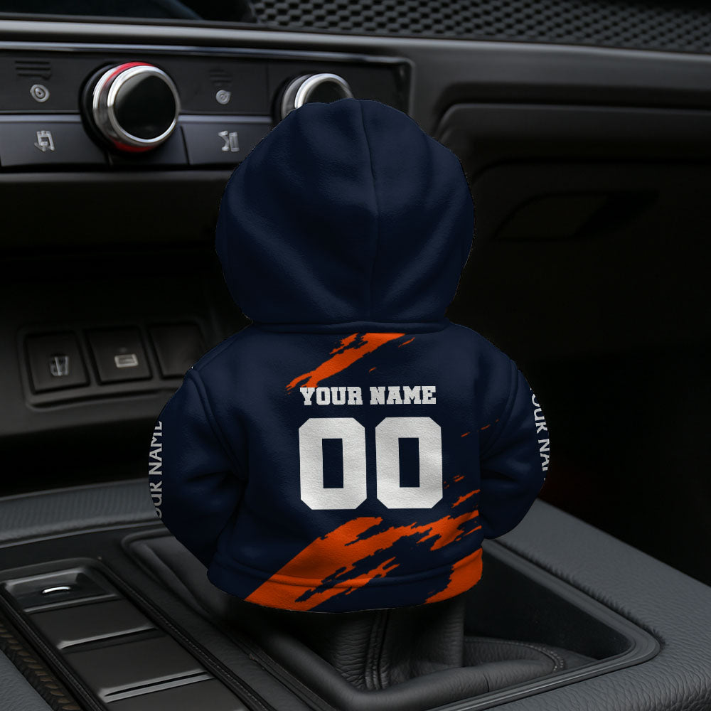 [SPECIAL OFFER] NEW CUSTOMIZED NFL26 CCB CHICAGO BEARS CAR HOODIE SHIFT KNOB COVER
