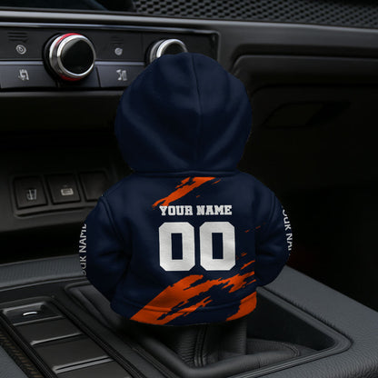 [SPECIAL OFFER] NEW CUSTOMIZED NFL26 CCB CHICAGO BEARS CAR HOODIE SHIFT KNOB COVER