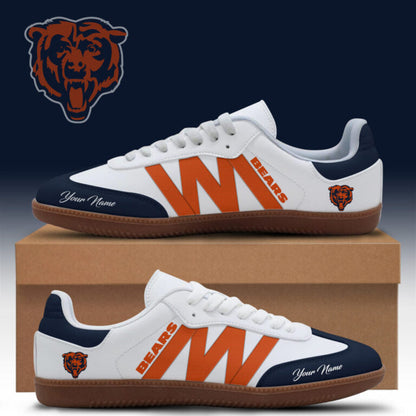 [SPECIAL OFFER] NEW CUSTOMIZED NFL26 CCB CHICAGO BEARS CLASSIC SNEAKERS