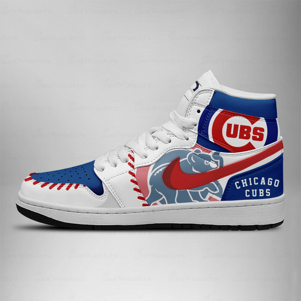[FLASH SALE] NEW CUSTOMIZED MLB04 CH CUBS AIR JORDAN SNEAKERS