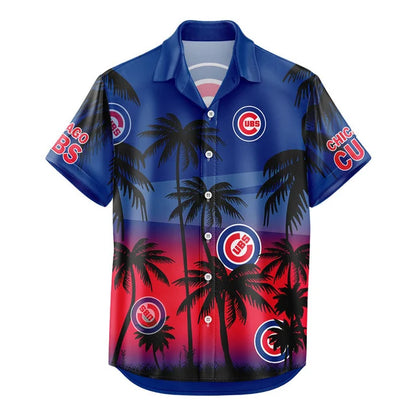 [FLASH SALE] NEW CUSTOMIZED MLB04 CCS CHICAGO CUBS UNISEX HAWAIIAN SHIRT & SHORTS SET