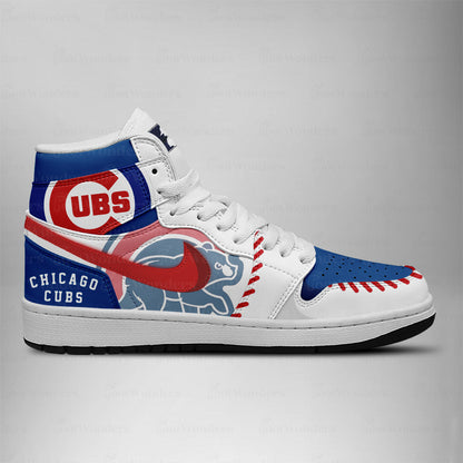 [FLASH SALE] NEW CUSTOMIZED MLB04 CH CUBS AIR JORDAN SNEAKERS