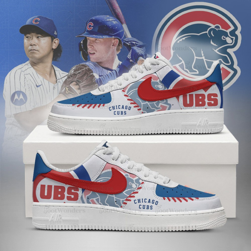 [FLASH SALE] NEW CUSTOMIZED MLB04 CH CUBS AF1 SHOES