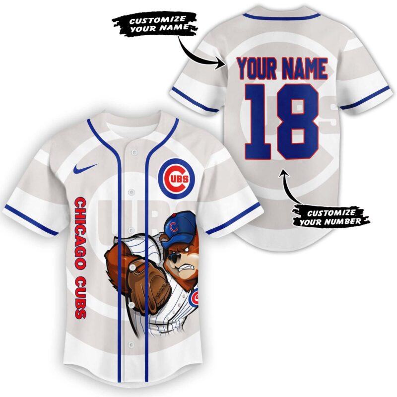 [FLASH SALE] NEW CUSTOMIZED MLB04 CH CUBS BASEBALL JERSEY