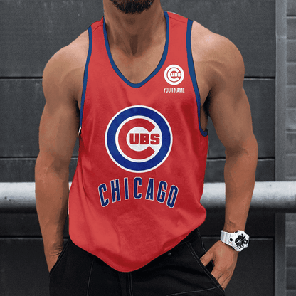 [FLASH SALE] NEW CUSTOMIZED MLB04 CHICAGO CUBS UNISEX TANK TOP