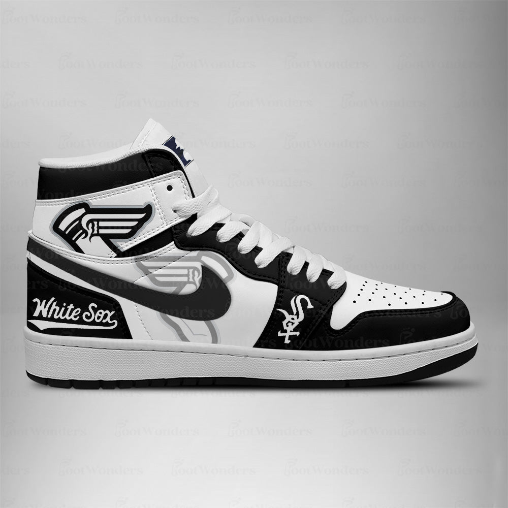 [FLASH SALE] NEW CUSTOMIZED MLB26 CW SOX AIR JORDAN SNEAKERS