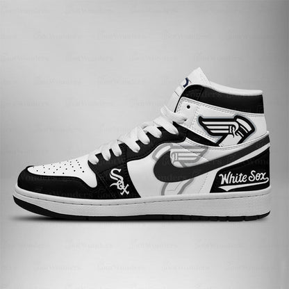 [FLASH SALE] NEW CUSTOMIZED MLB26 CW SOX AIR JORDAN SNEAKERS