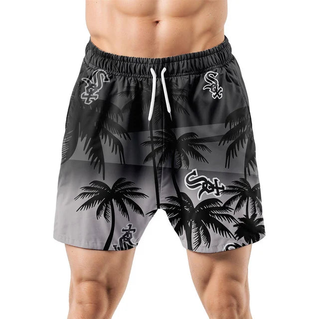 [FLASH SALE] NEW CUSTOMIZED MLB26 CWS CHICAGO WHITE SOX UNISEX HAWAIIAN SHIRT & SHORTS SET