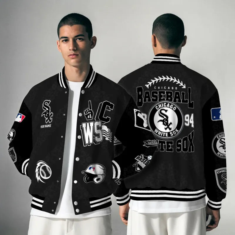 [FLASH SALE] NEW CUSTOMIZED MLB26 CWS CHICAGO WHITE SOX UNISEX T-SHIRT, POLO, HOODIE & JACKETS