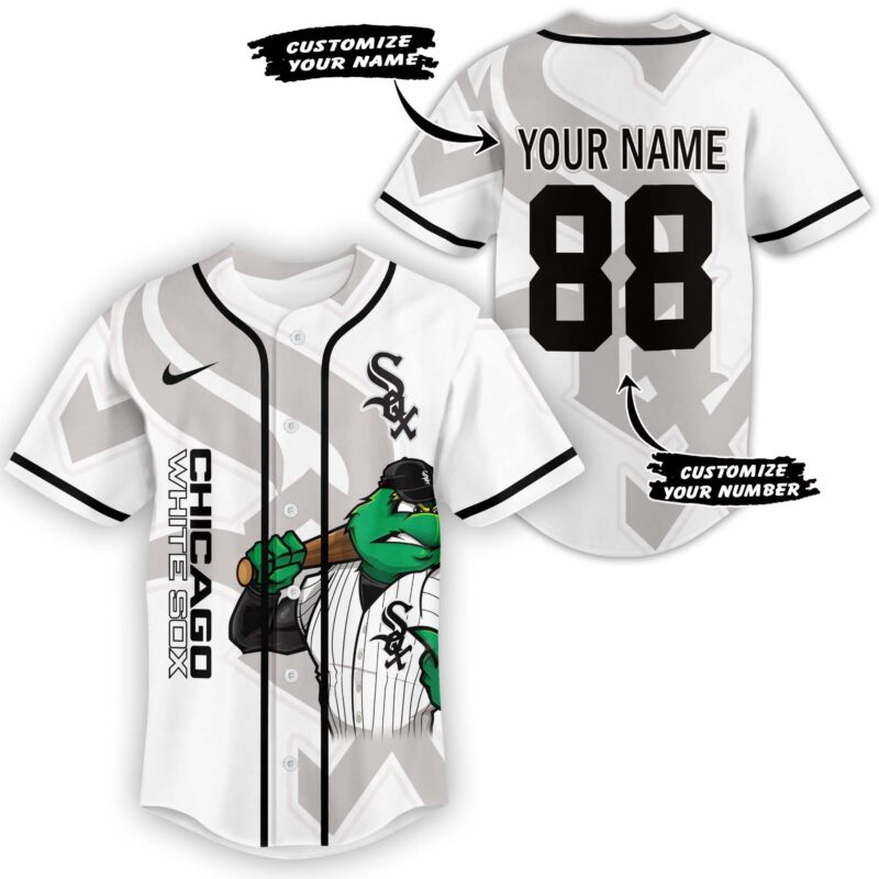 [FLASH SALE] NEW CUSTOMIZED MLB26 CW SOX BASEBALL JERSEY