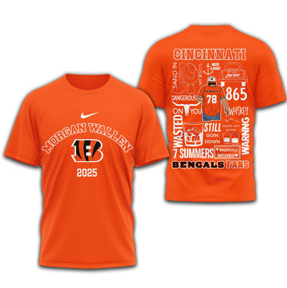 [SPECIAL OFFER] NEW CUSTOMIZED NFL16 CCB CINCINNATI BENGALS T-SHIRT | MULTIPLE COLORS AVAILABLE