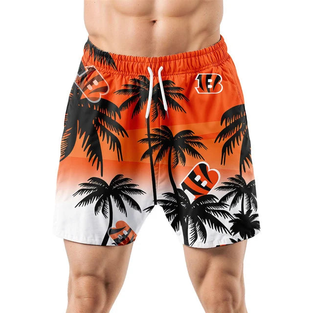 [SPECIAL OFFER] NEW CUSTOMIZED NFL16 CCB CINCINNATI BENGALS UNISEX HAWAIIAN SHIRT & SHORTS SET