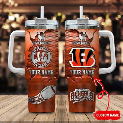 [SPECIAL OFFER] NEW CUSTOMIZED NFL16 CCB CINCINNATI BENGALS TUMBLER CUP