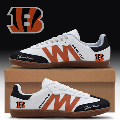 [SPECIAL OFFER] NEW CUSTOMIZED NFL16 CCB CINCINNATI BENGALS CLASSIC SNEAKERS