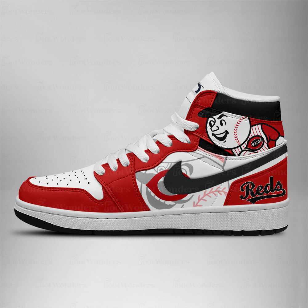 [FLASH SALE] NEW CUSTOMIZED MLB05 CC REDS AIR JORDAN SNEAKERS