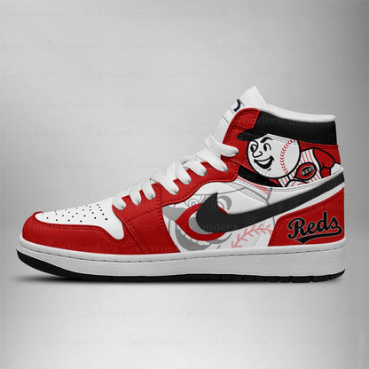 [FLASH SALE] NEW CUSTOMIZED MLB05 CC REDS AIR JORDAN SNEAKERS