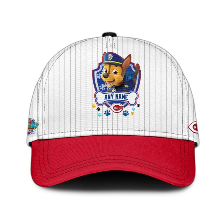 [FLASH SALE] NEW CUSTOMIZED MLB05 CRS CINCINNATI REDS x PAW PATROL BASEBALL JERSEY & CAP