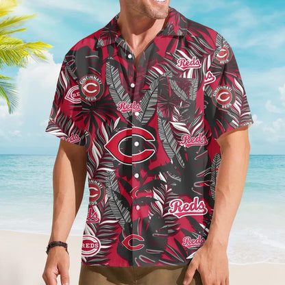[FLASH SALE] NEW CUSTOMIZED MLB05 CRS CINCINNATI REDS UNISEX HAWAIIAN SHIRT