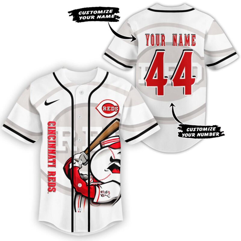 [FLASH SALE] NEW CUSTOMIZED MLB05 CC REDS BASEBALL JERSEY