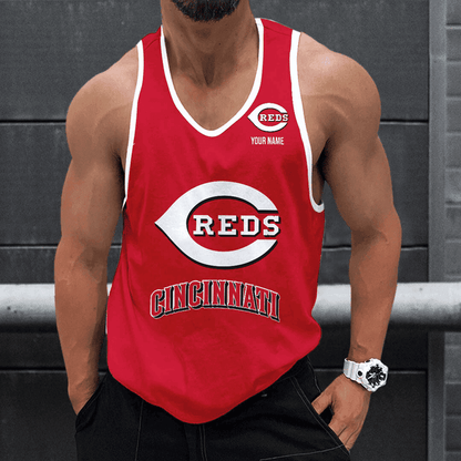 [FLASH SALE] NEW CUSTOMIZED MLB05 CINCINNATI REDS UNISEX TANK TOP