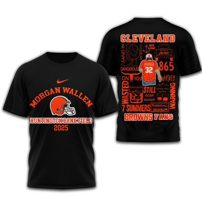 [SPECIAL OFFER] NEW CUSTOMIZED NFL29 CLB CLEVELAND BROWNS T-SHIRT | MULTIPLE COLORS AVAILABLE