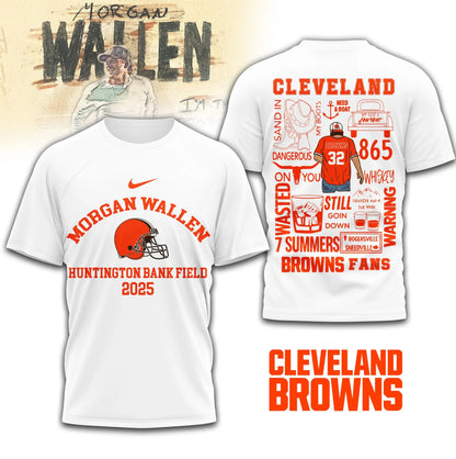 [SPECIAL OFFER] NEW CUSTOMIZED NFL29 CLB CLEVELAND BROWNS T-SHIRT | MULTIPLE COLORS AVAILABLE