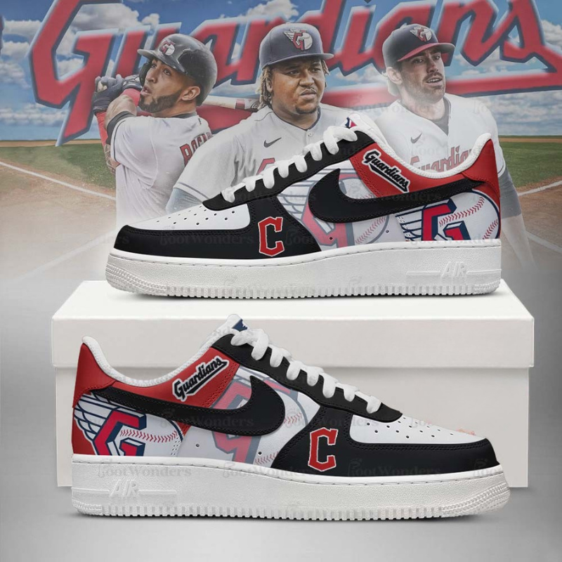 [FLASH SALE] NEW CUSTOMIZED MLB13 CL GUARDIANS AF1 SHOES