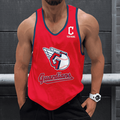 [FLASH SALE] NEW CUSTOMIZED MLB13 CLEVELAND GUARDIANS UNISEX TANK TOP
