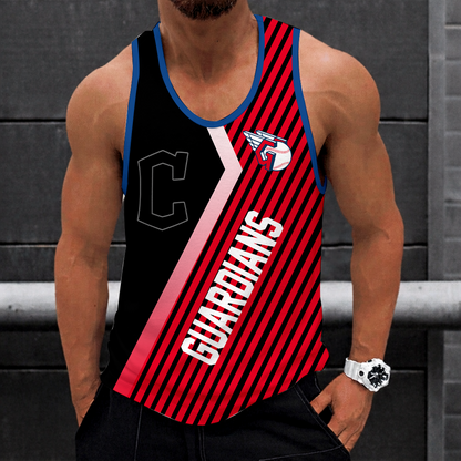 [FLASH SALE] NEW CUSTOMIZED MLB13 CLEVELAND GUARDIANS UNISEX TANK TOP